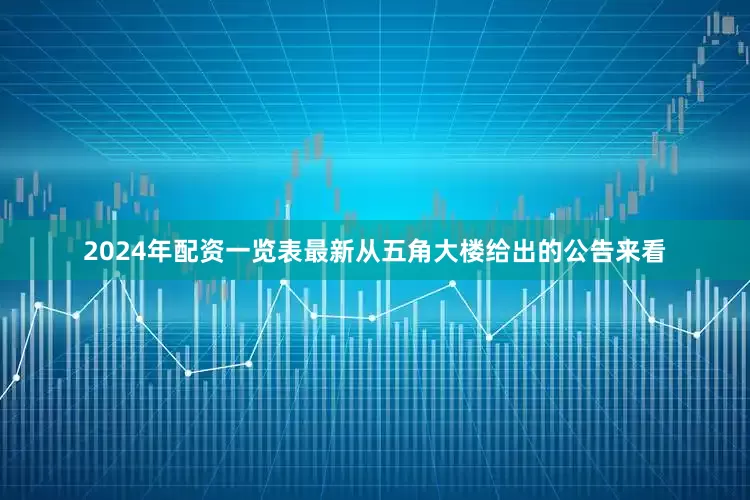 2024年配资一览表最新从五角大楼给出的公告来看