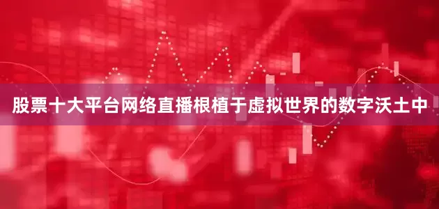 股票十大平台网络直播根植于虚拟世界的数字沃土中